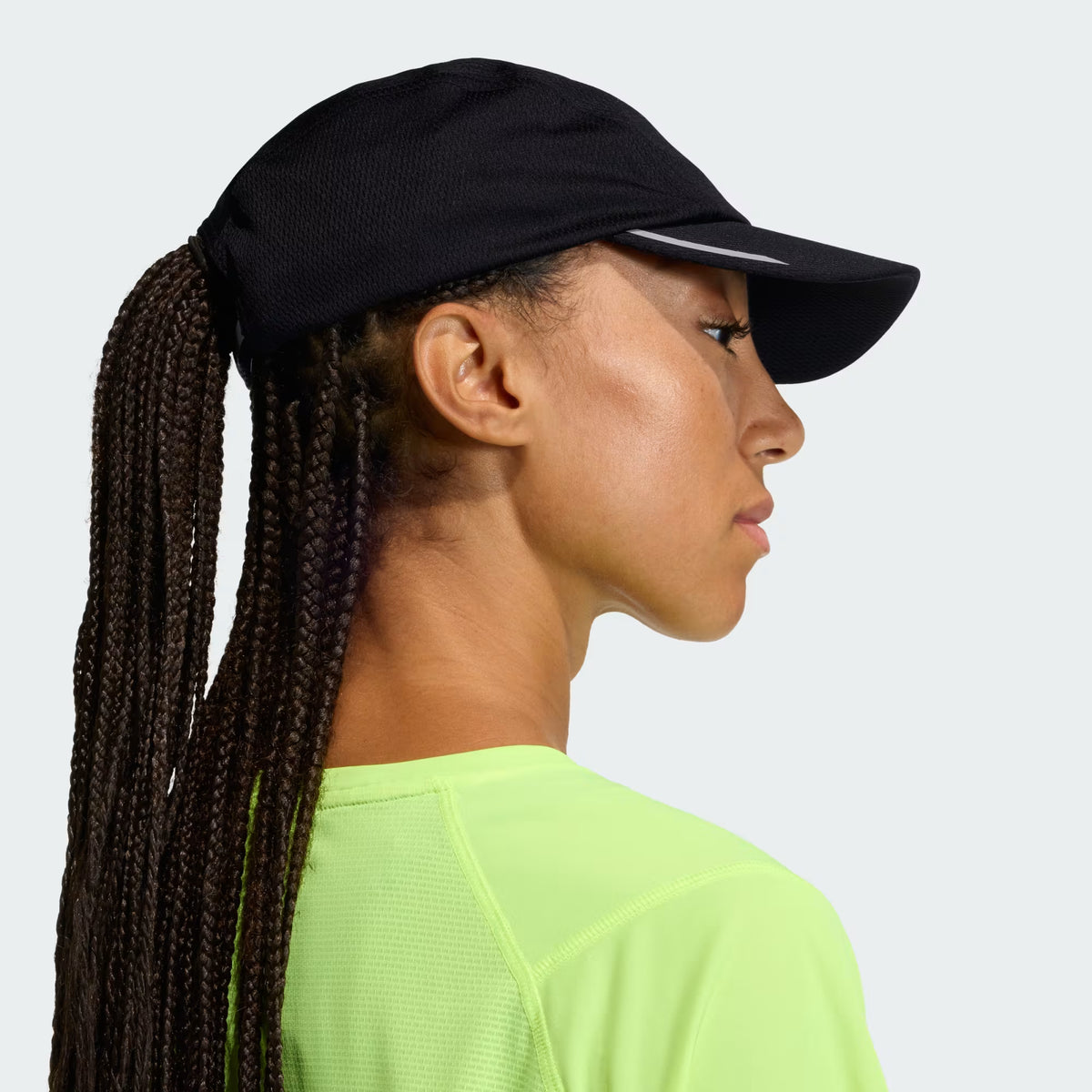 .ADIDAS RUNNING MESH 4 PANEL CAP CLIMACOOL - Black/Reflective Silver - (JZ0504) - F