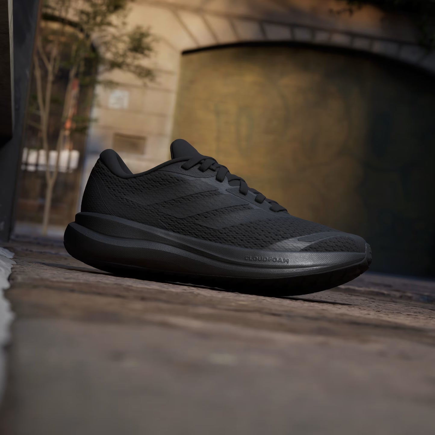 .ADIDAS Youth RUNFALCON 6 SHOES - BLACK - (KI1784) - LC - R1L6