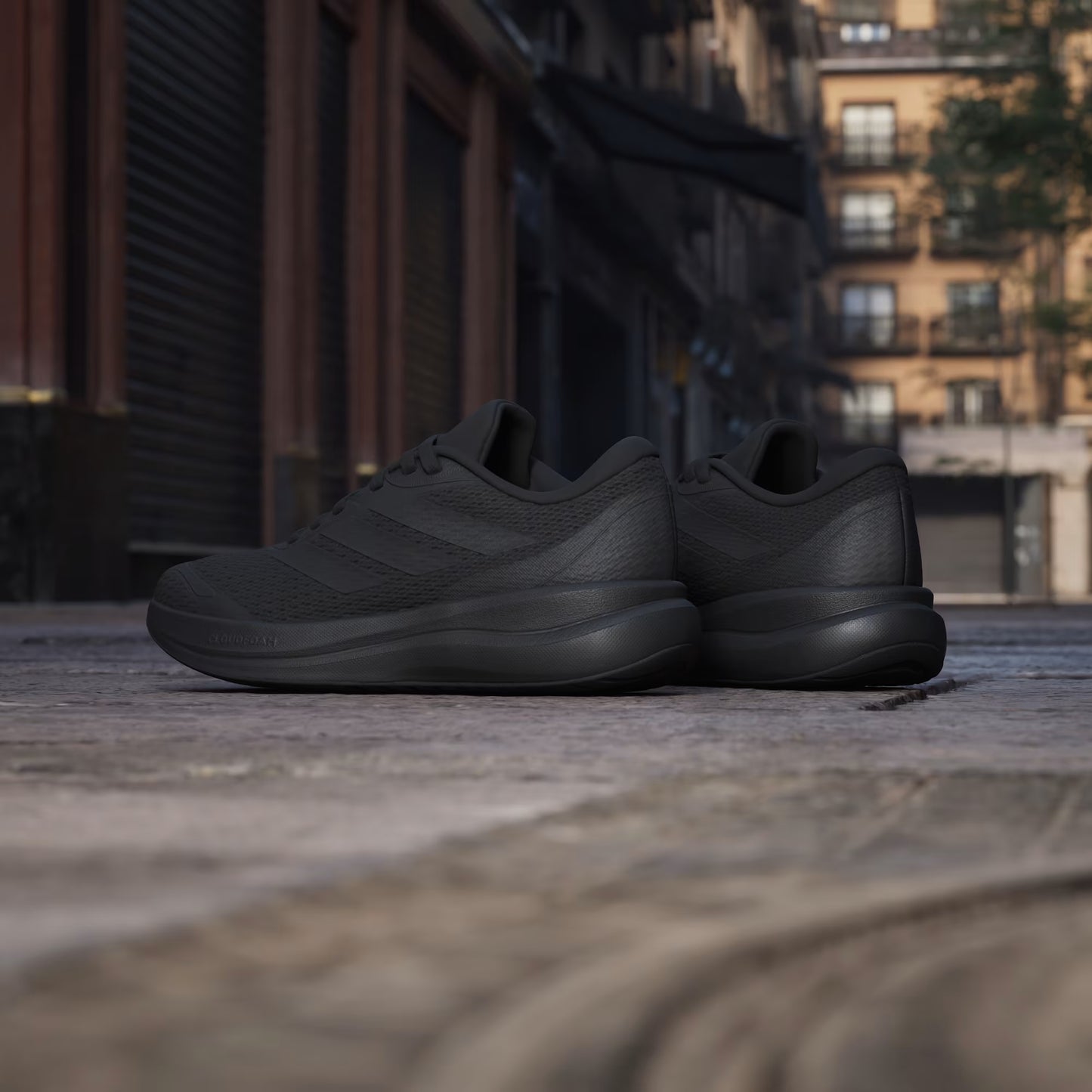 .ADIDAS Youth RUNFALCON 6 SHOES - BLACK - (KI1784) - LC - R1L6