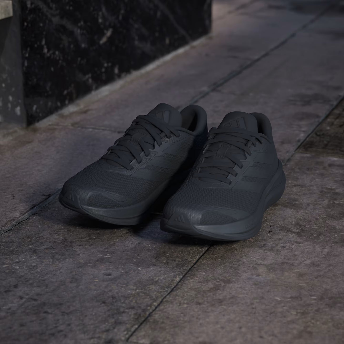 .ADIDAS Youth RUNFALCON 6 SHOES - BLACK - (KI1784) - LC - R1L6