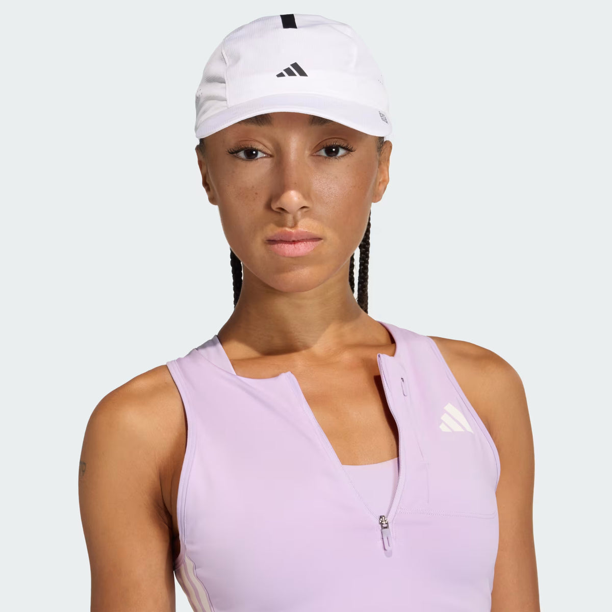 .ADIDAS Runningxadizero Lightweight CLIMACOOL Cap - WHITE - (KD6975) - F