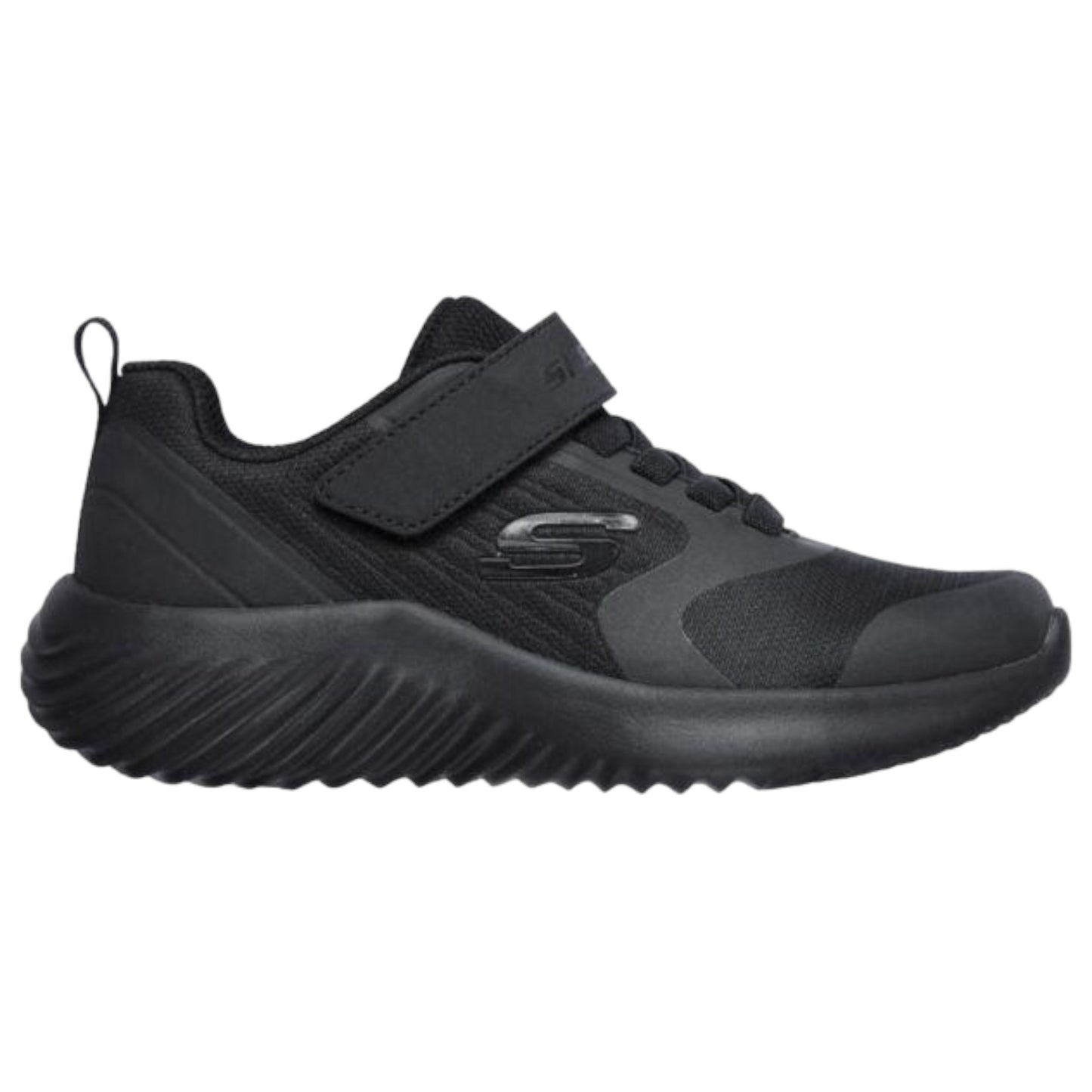Skechers school shoes Velcro Kids Bounder Gorven - Black - (403732L.BBK) - SG - F