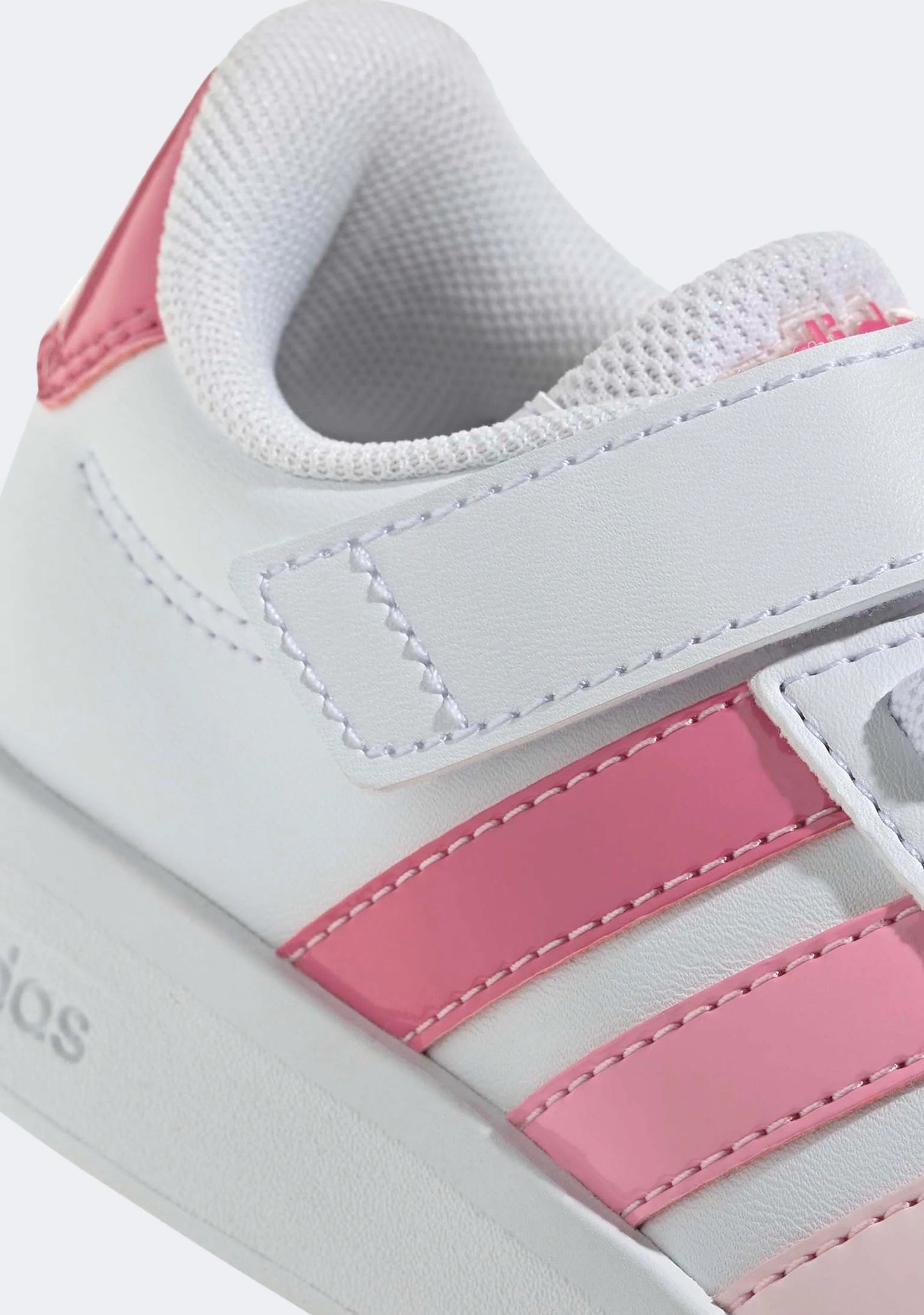 .Adidas KIDS GRAND COURT 3.0 - WHITE/PINK - (KJ4370) - GRN- R2L4