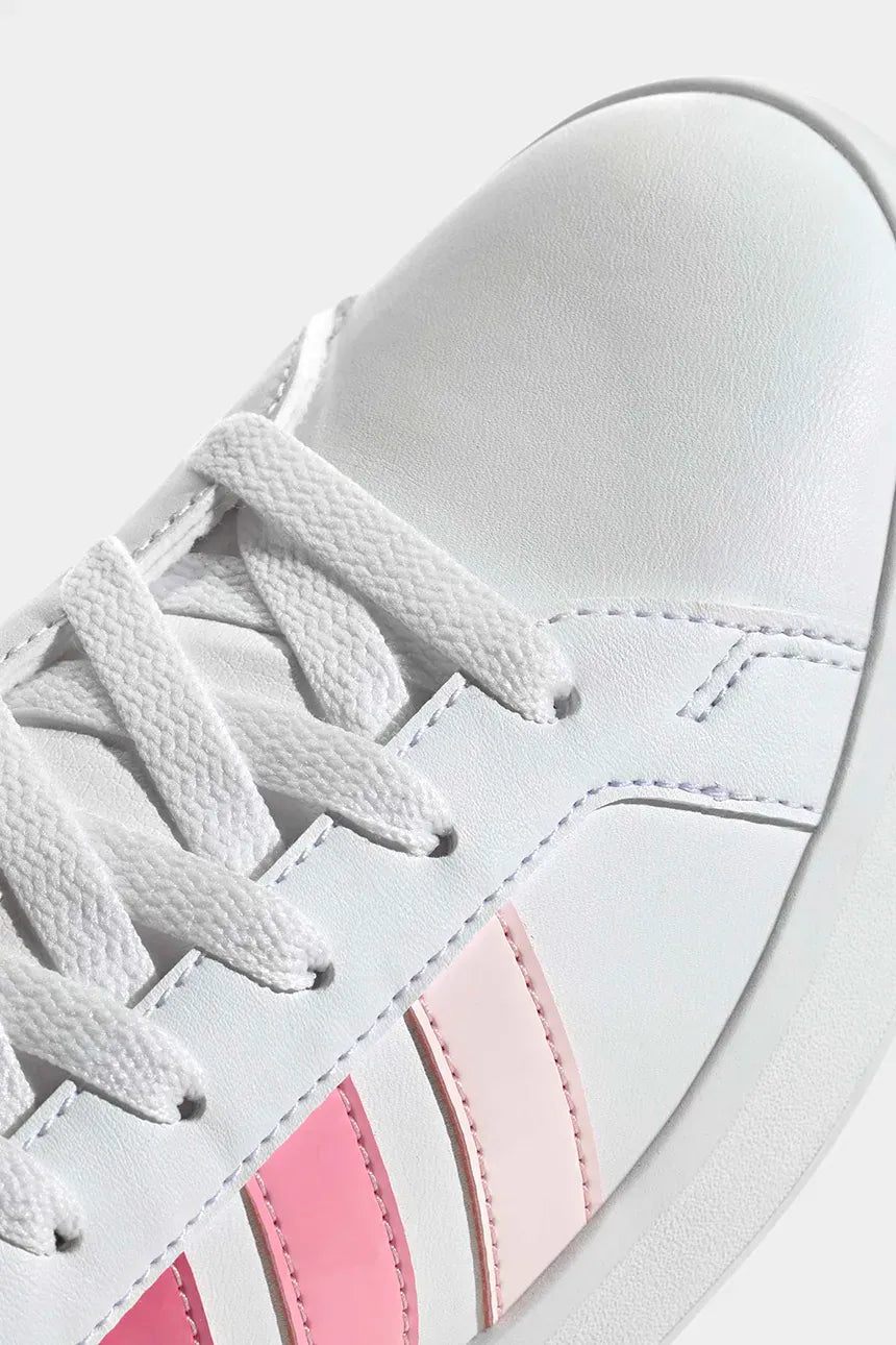 .Adidas Grand Court Youth White/Pink Shades (KJ4368) - GCJ - R2L4