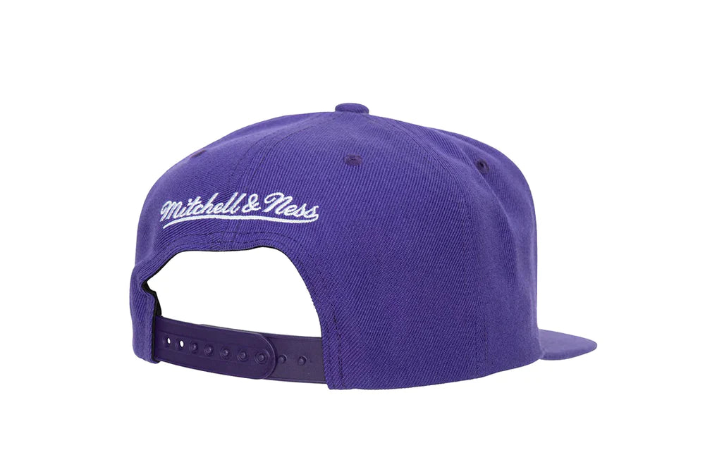 - Mitchell & Ness LA Lakers Snapback Cap - (MNLL3257) - F