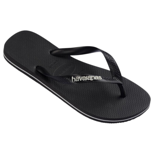 .Havaianas Mens Logo Filete 4747 - BLACK/GLACIER/WHITE - (LOGOFILETE) - HQT - F