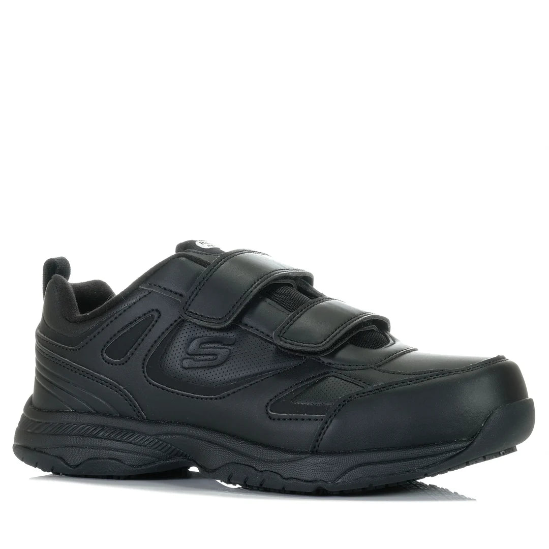 .Skechers Mens Work Dighton - Rolind Slip Resistant Wide Fit - ( 200200W.BLK ) - WYD - R2L16