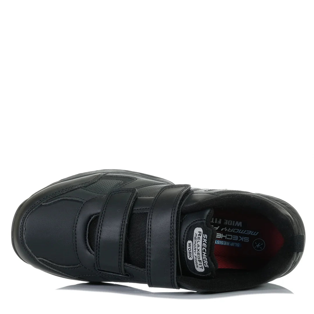 .Skechers Mens Work Dighton - Rolind Slip Resistant Wide Fit - ( 200200W.BLK ) - WYD - R2L16