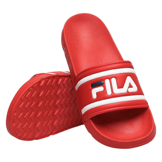 Fila Unisex Slides 600 Red - (4SSM10072U) - FSR - L/P - F