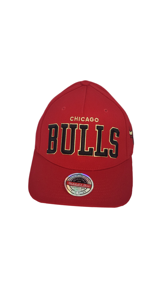 -Mitchell & Ness Chicago Bulls Classic Red Snapback - (MNCG22367) F