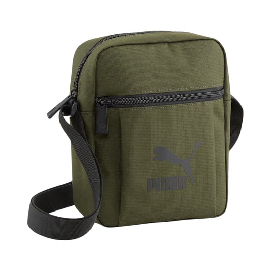 - Puma Classic Archive Compact Portable Pouch Myrtle Green - (079982 02) - F
