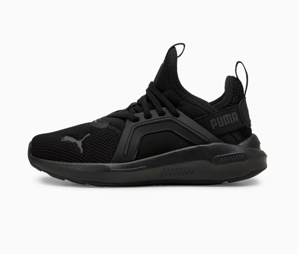 .Puma Kids Soft Enzo 5 AC PS - Black/Grey - (401511-01) - EL5 - R1L10