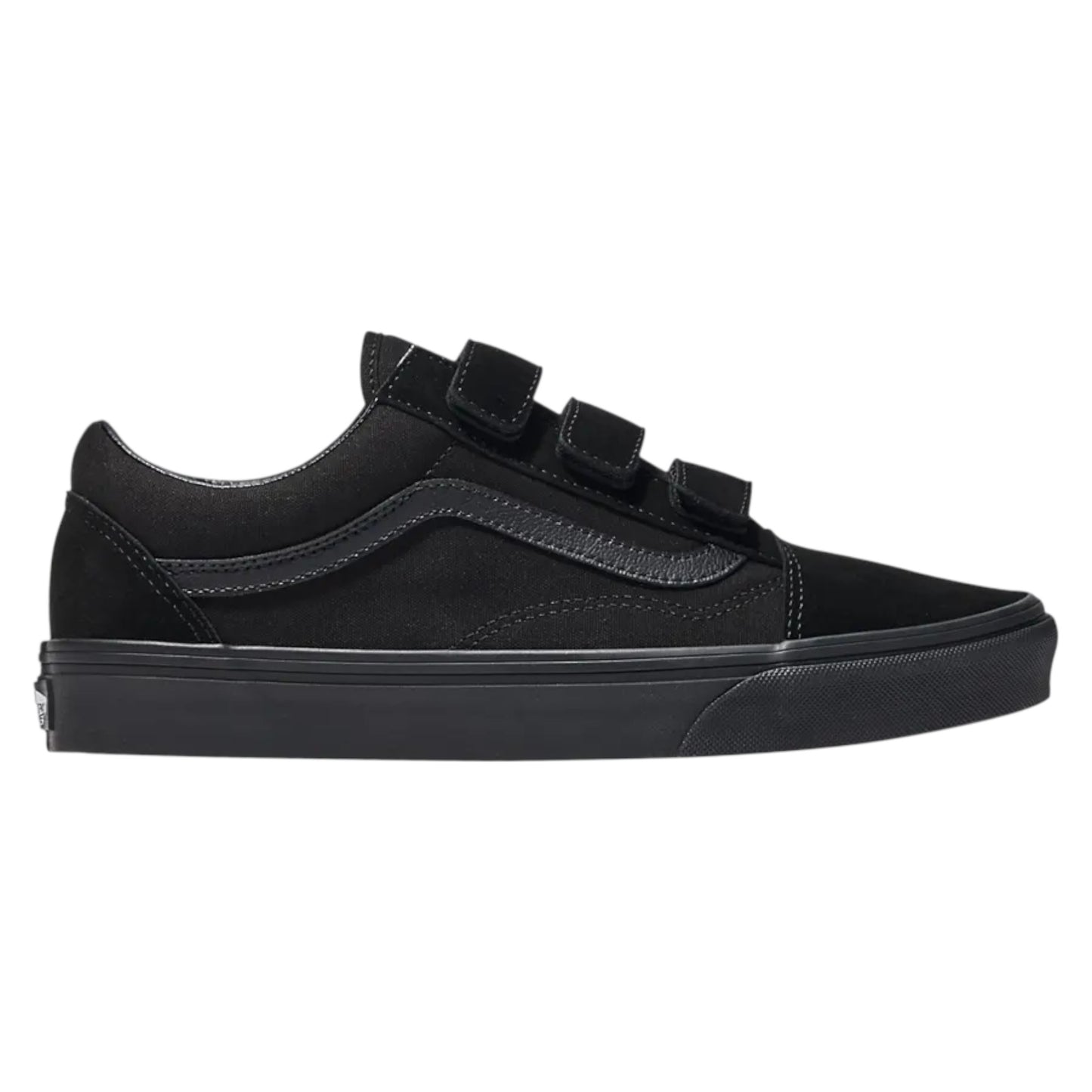 .Vans Old Skool Velcro Mono All Black Mens (VNOA3D29D5E.BLK) - BV3 - R1L6