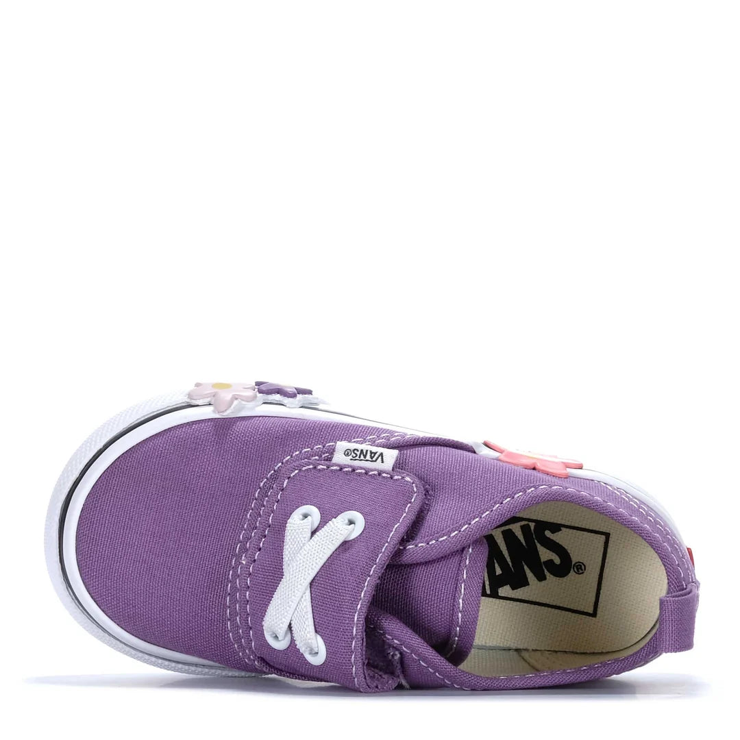 .Vans Authentic Elastic V Flower - PURPLE/WHITE FLOWER - (VN000YSCFR.PRP) - EV - L2