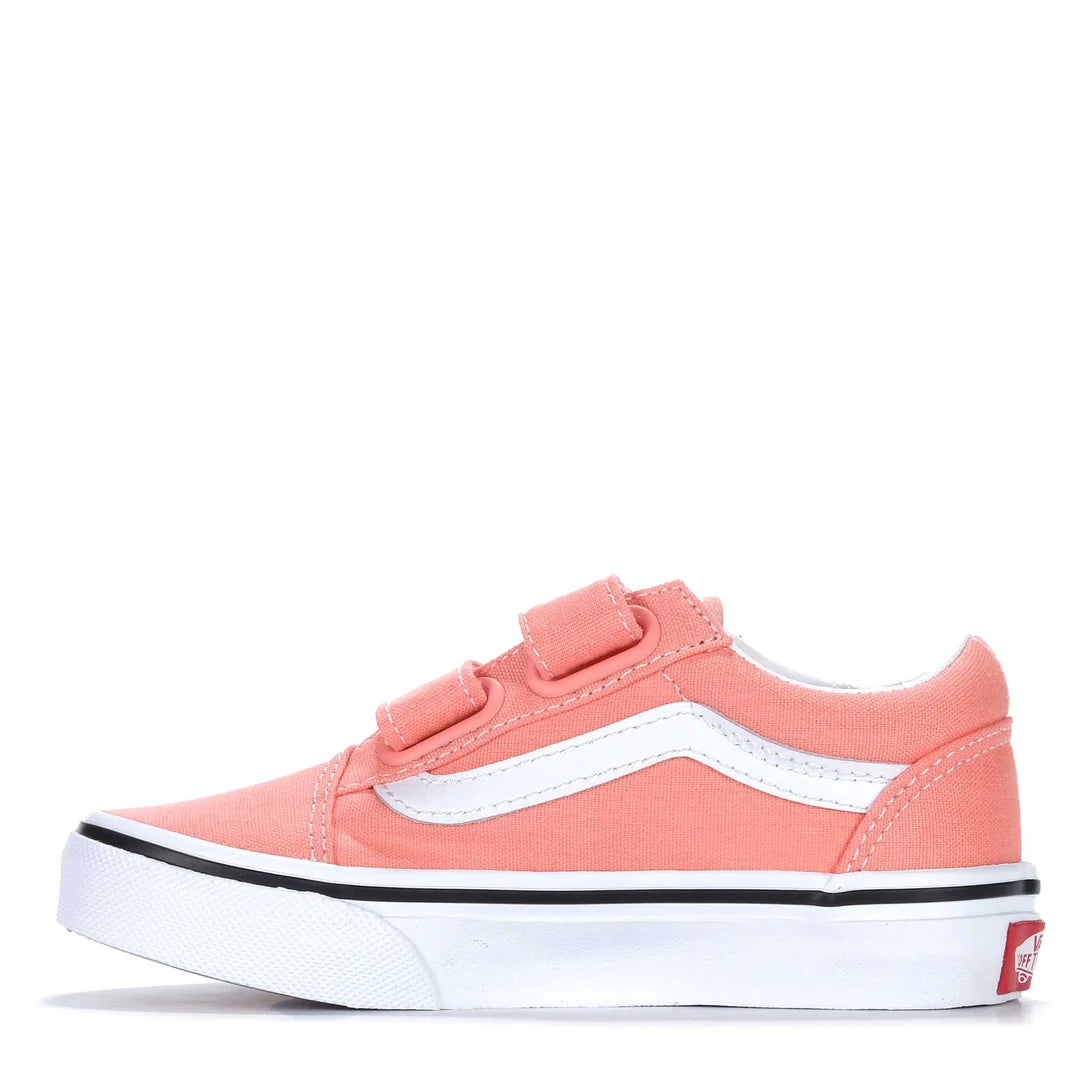 .VANS OLD SKOOL VELCRO YOUTH (VN000Z6HGS.PNK) - VP - R1L2