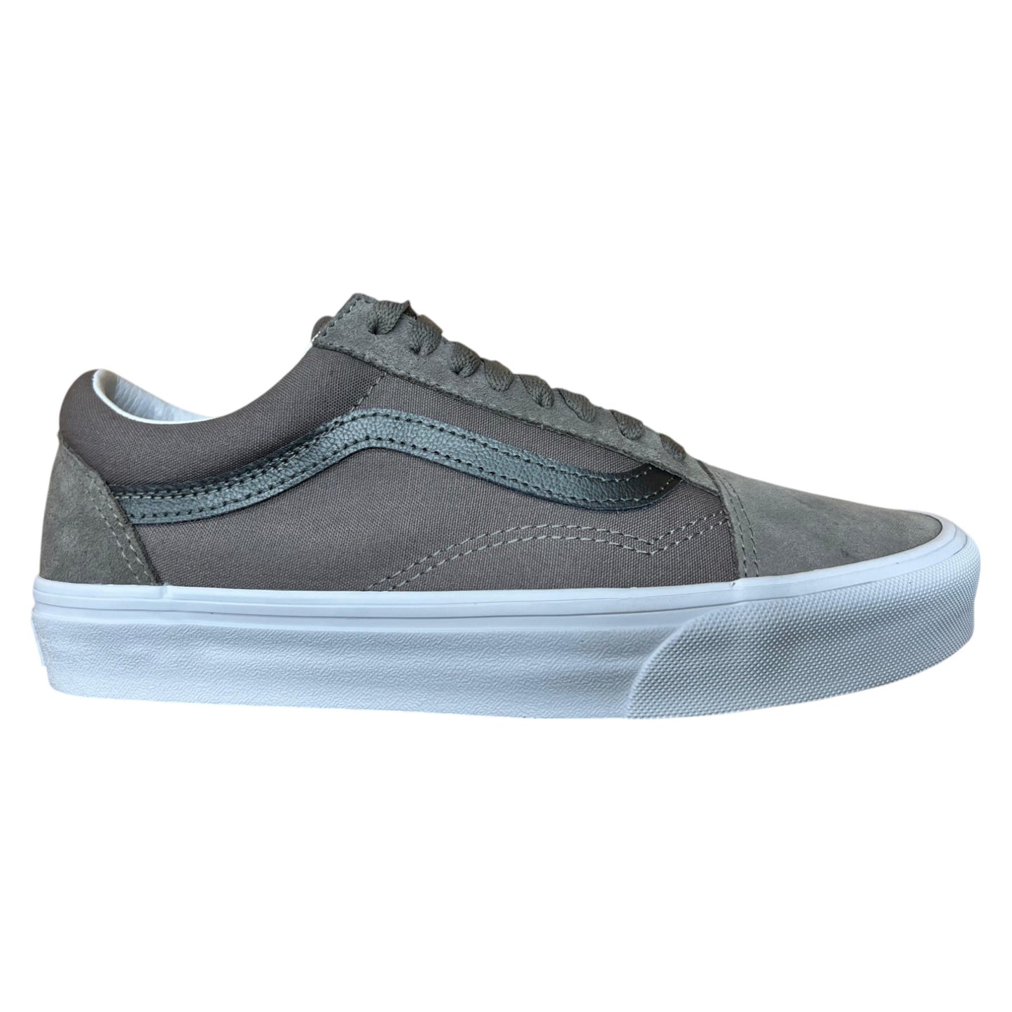 .Vans Old Skool Shoe - GLITTER GUNMETAL/GREY COMES WITH 2 TYPES OF LACES - (VN000CR52V) - GUN - R1L6