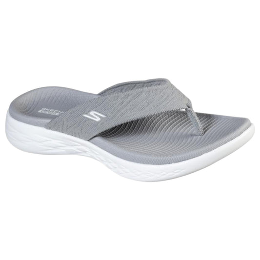 .Skechers Womens OnTheGo 600 Sunny Grey - (140037/GRY) - Y3 - R2L16