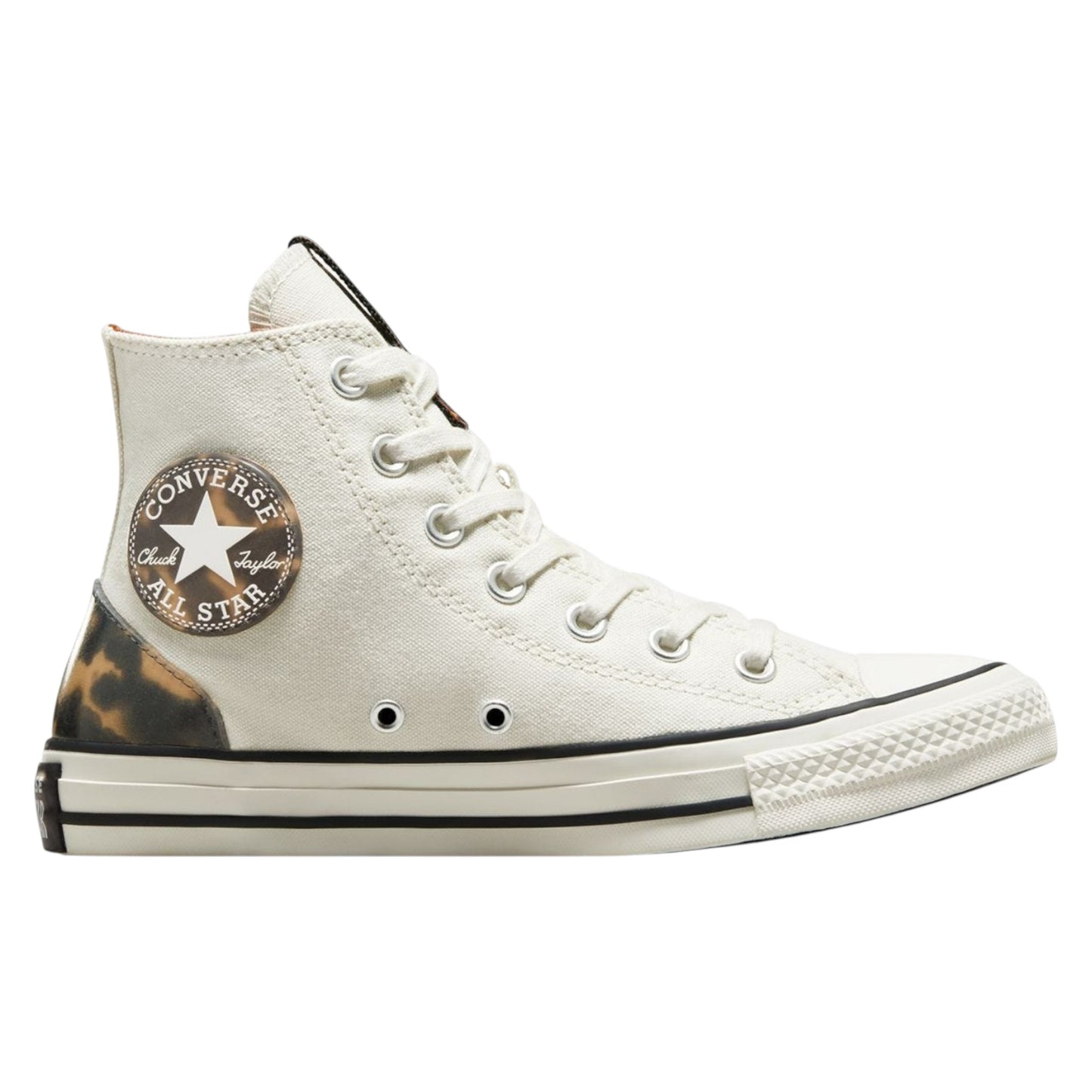.Converse Unisex Chuck Taylor All Star Tortoise High Top Egret Seasonal Colour  Hi Top - (A04647) - TOR - R1L6