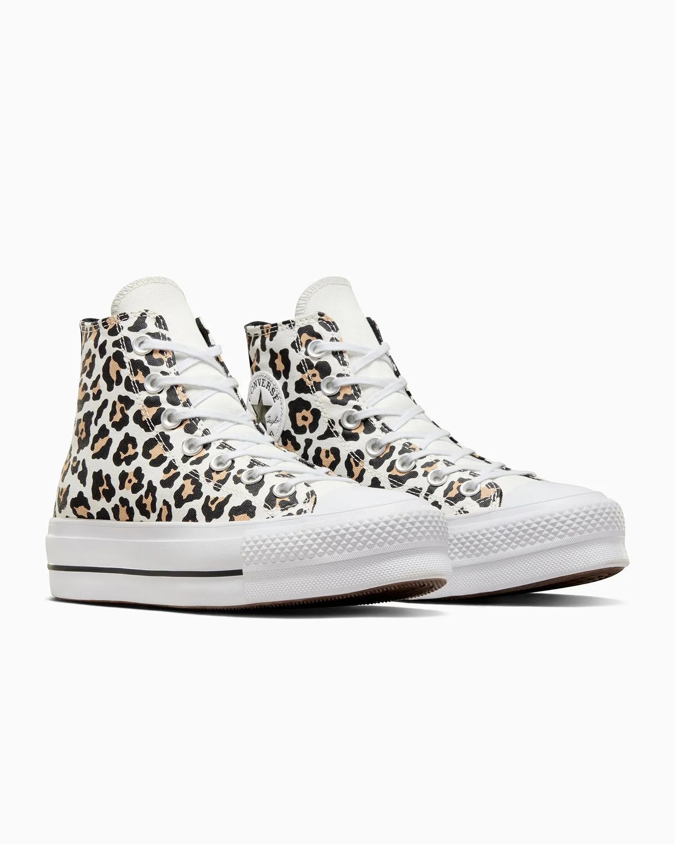 Womens Converse Chuck Taylor All Star Lift Leopard Love High Top Canvas A05359 LEO R1L7