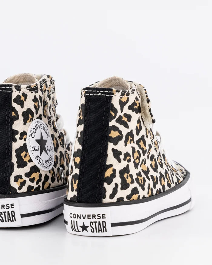 Converse Chuck Taylor Kids Leopard Love High Top Canvas A05483 LP HI R1L6