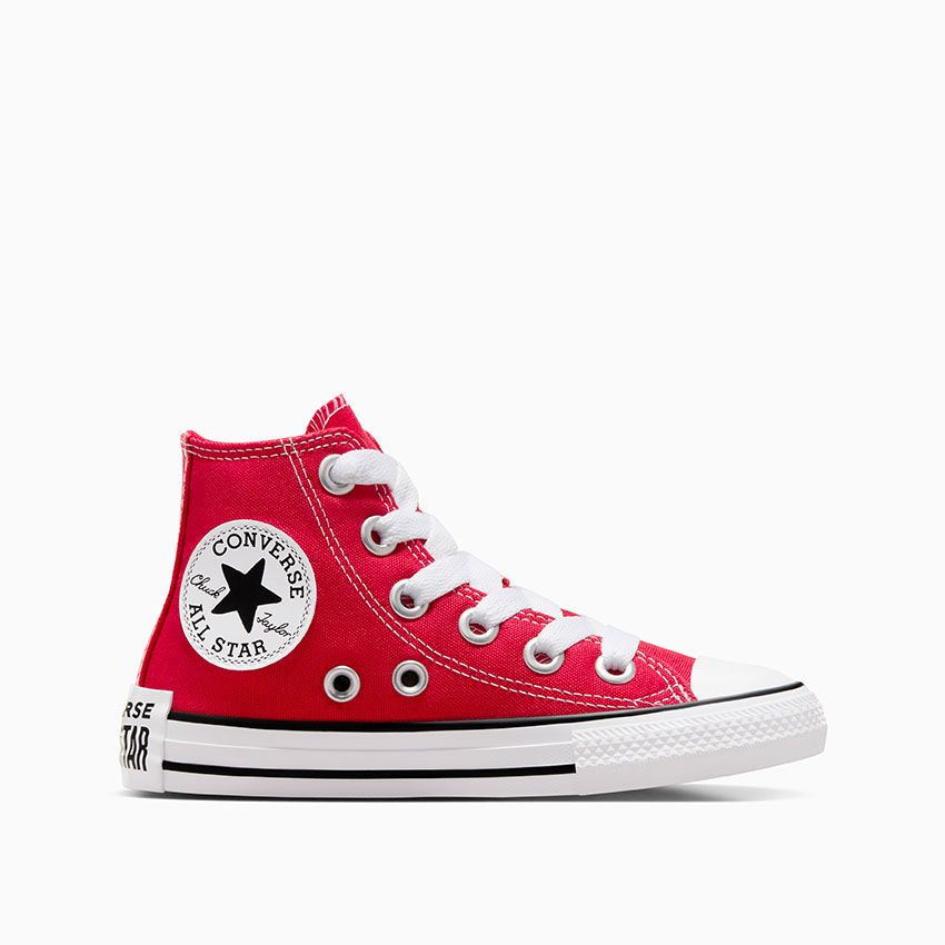 Chuck Taylor Kids Hi Cut Red/White/Black (A10400C) RBW R1L1