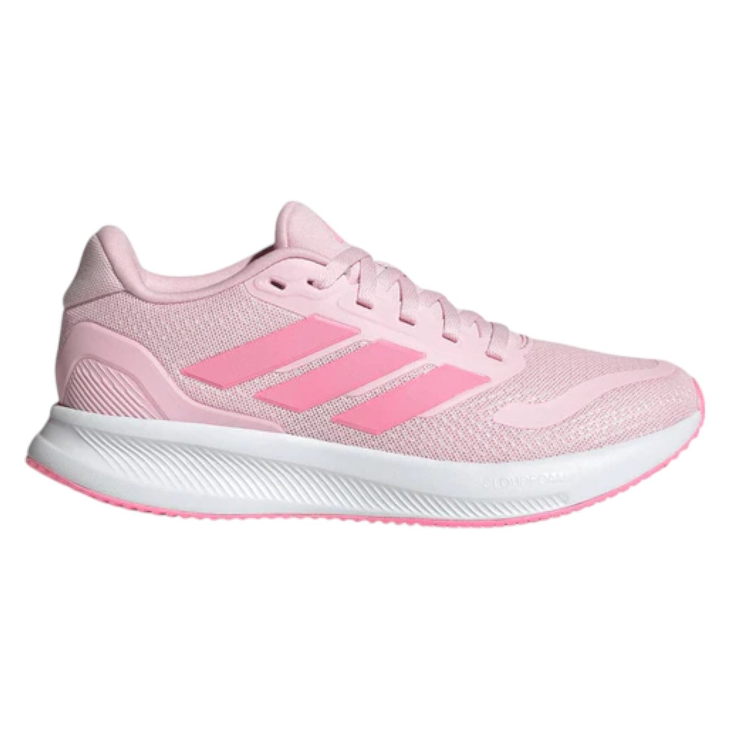 .ADIDAS YOUTH RUNFALCON 5 SHOES - PINK/WHITE - (JP9394) - PR5 - R1L4