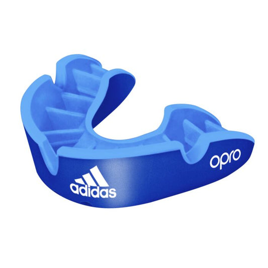 .Adidas Senior Mouth Guard Blue Opro Silver - BLUE - (S) - ADULT 10+ (002371007) - F