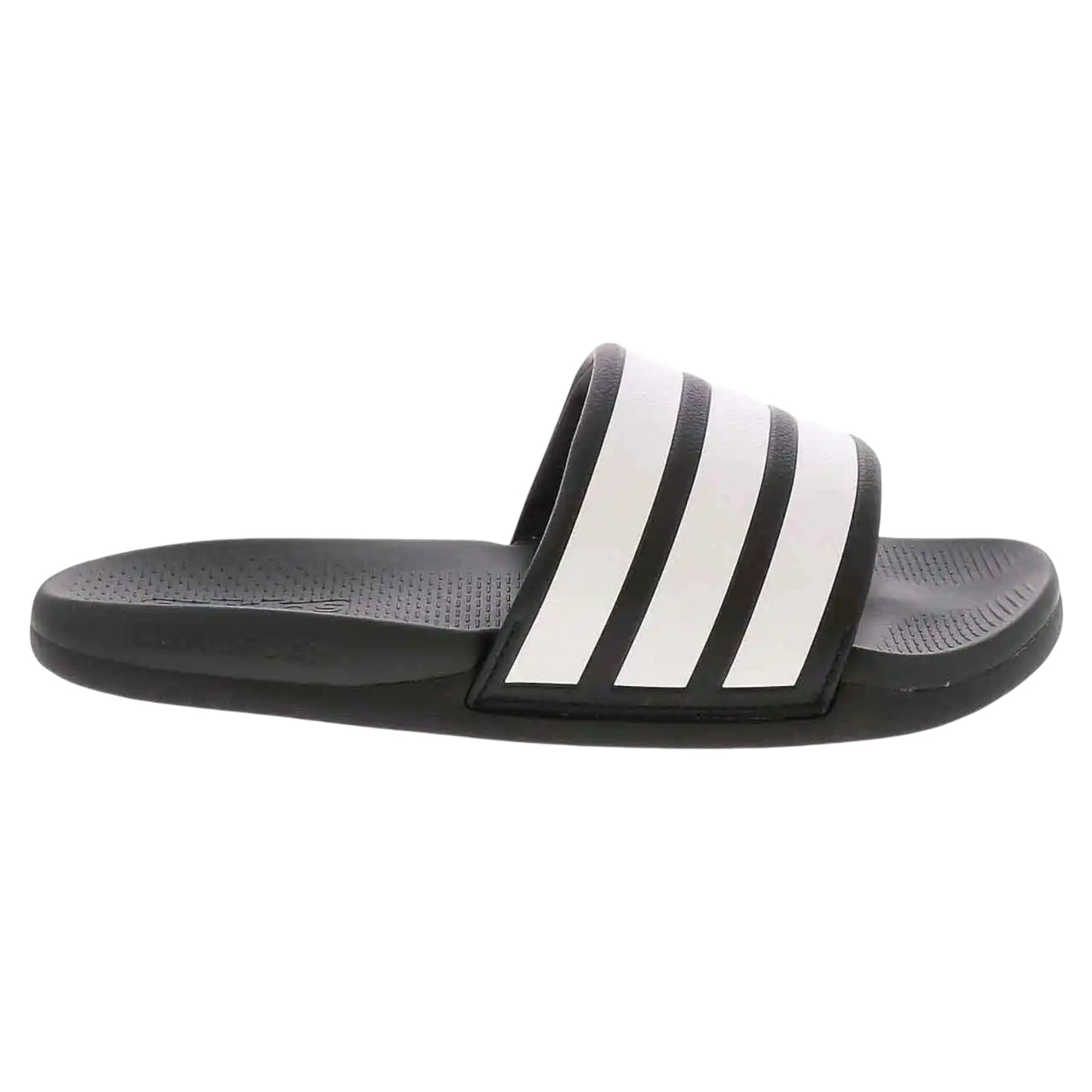 .ADIDAS ADILETTE COMFORT 2.0 SLIDES MENS - BLACK/WHITE - (HP6999) - R2L14