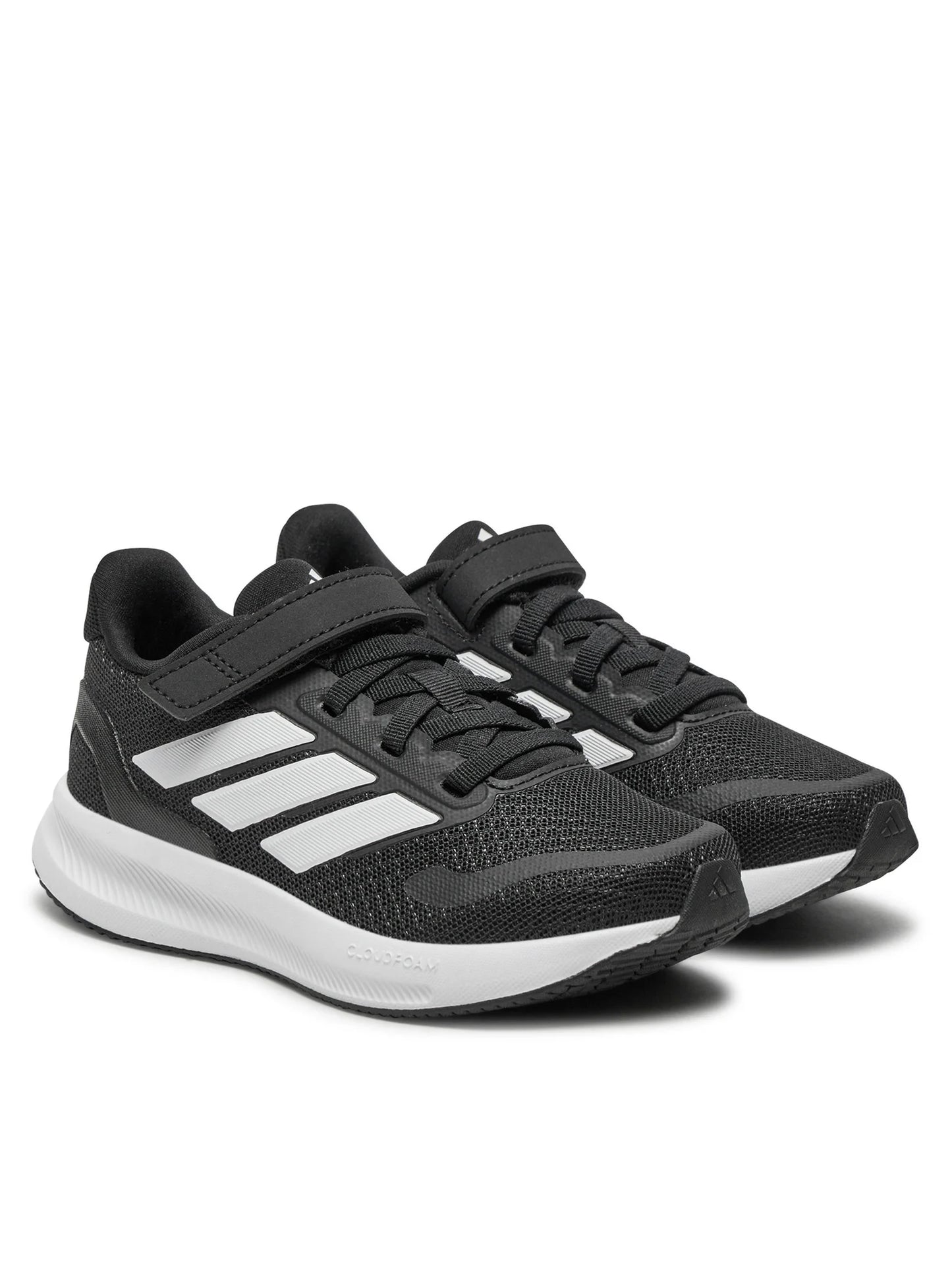 .ADIDAS KIDS RUNFALCON 5 SHOES - BLACK/WHITE - (IE8574) - R56 - R2L14