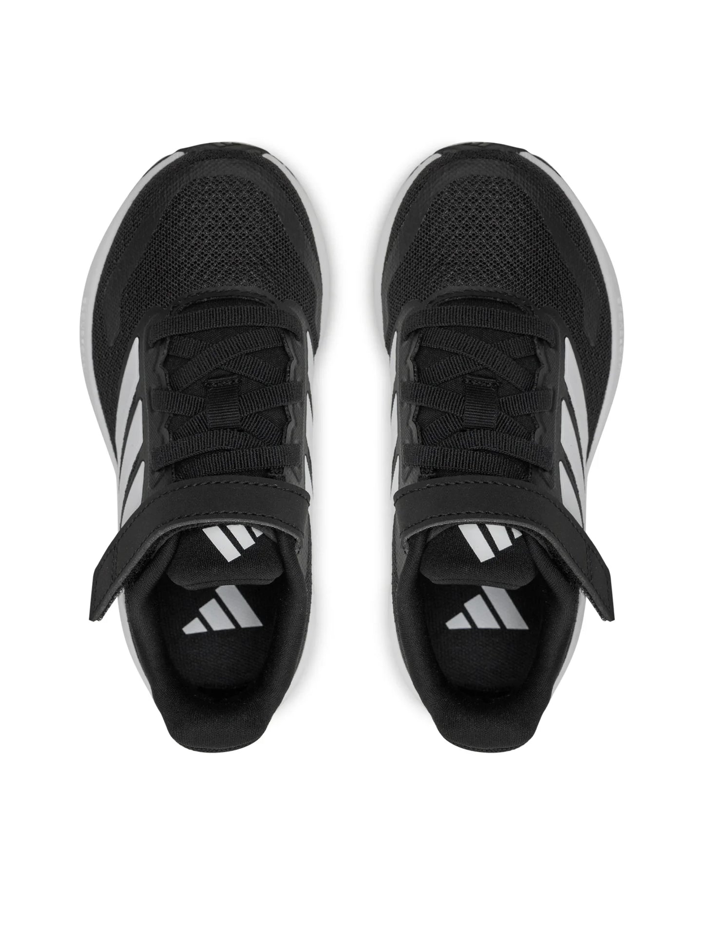 .ADIDAS KIDS RUNFALCON 5 SHOES - BLACK/WHITE - (IE8574) - R56 - R2L14