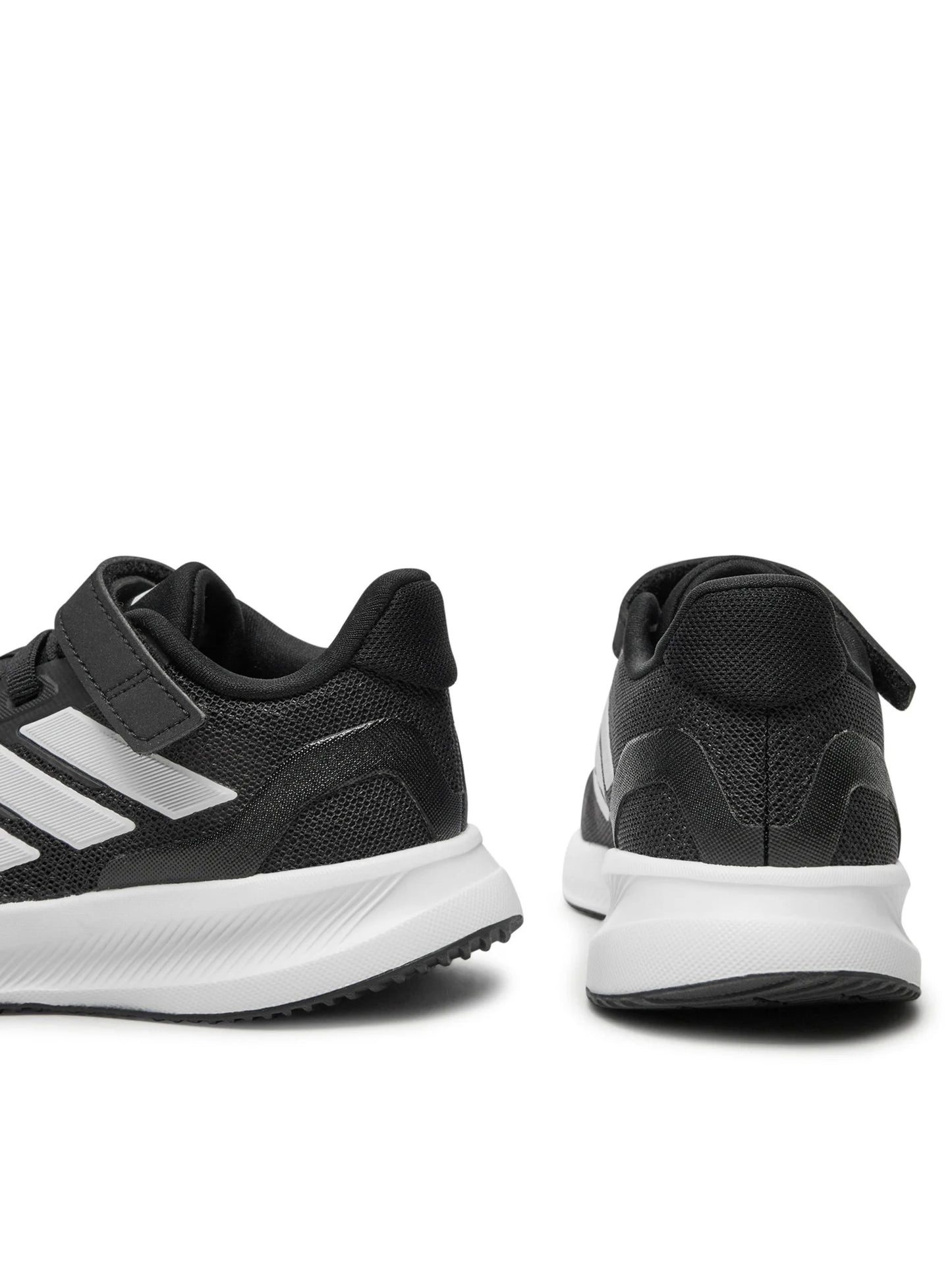 .ADIDAS KIDS RUNFALCON 5 SHOES - BLACK/WHITE - (IE8574) - R56 - R2L14