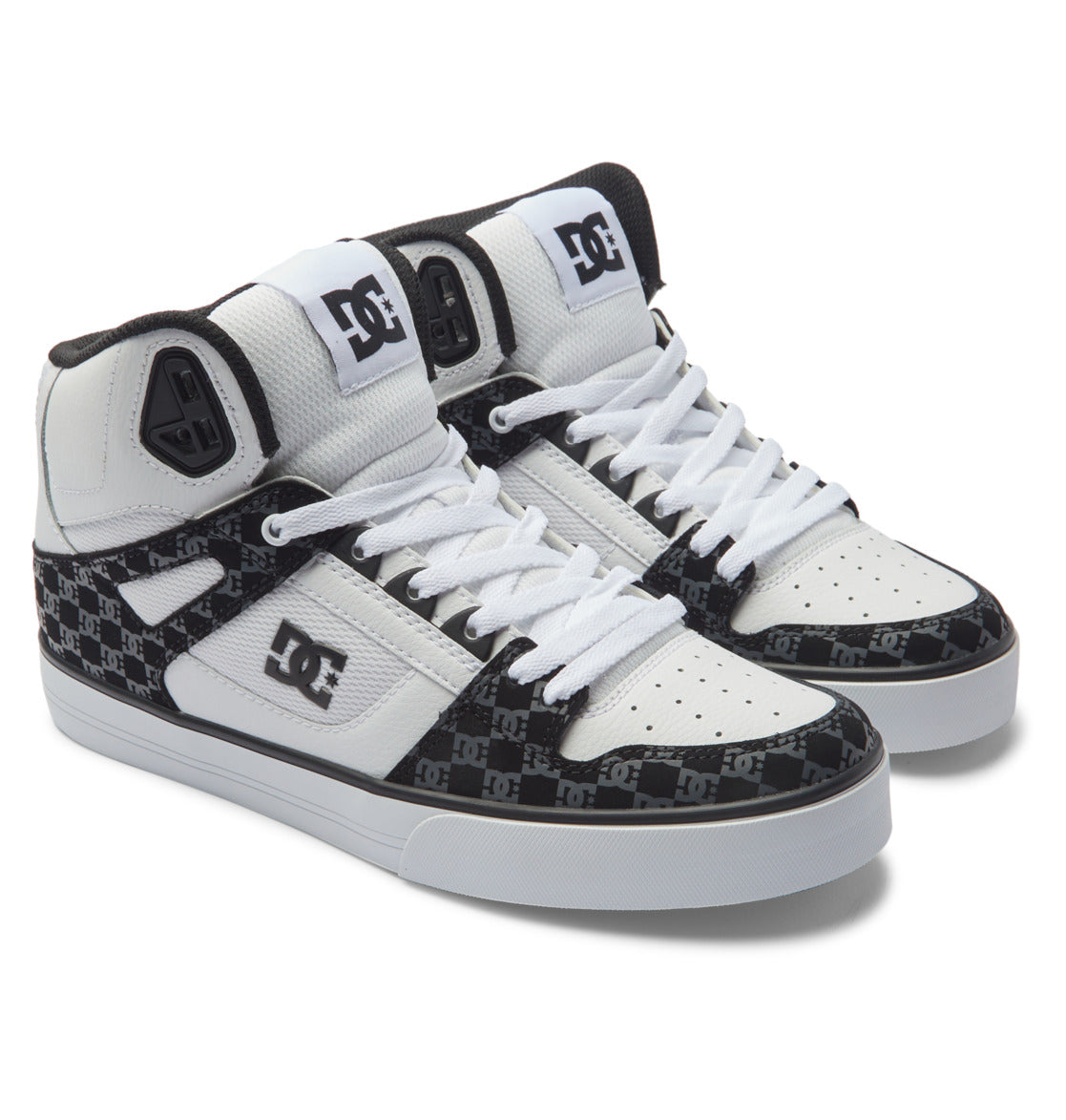 DC Pure Hi Top Monogram ADYS400043 BWG TWC R2L11 Shoe Bizz