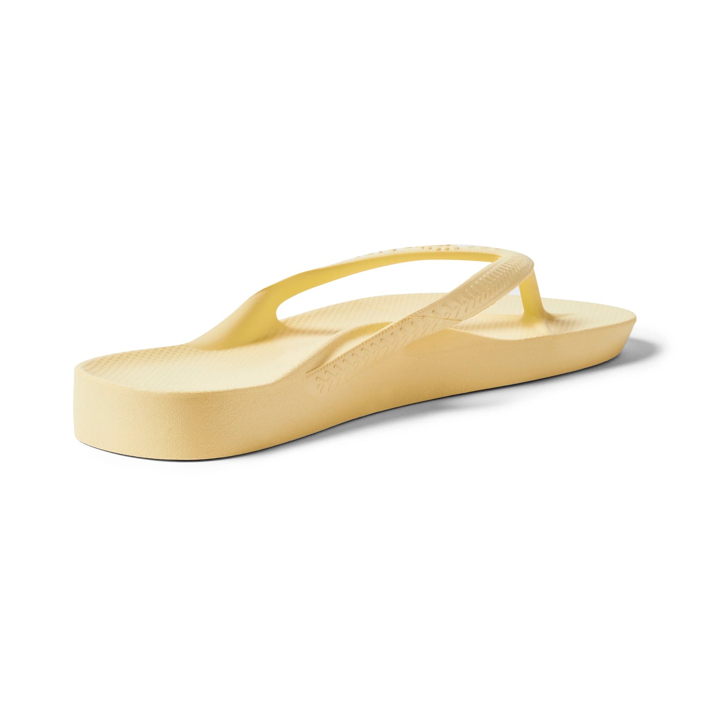 .Archies Unisex Classic Arch Support Lemon Jandals - LMN - F