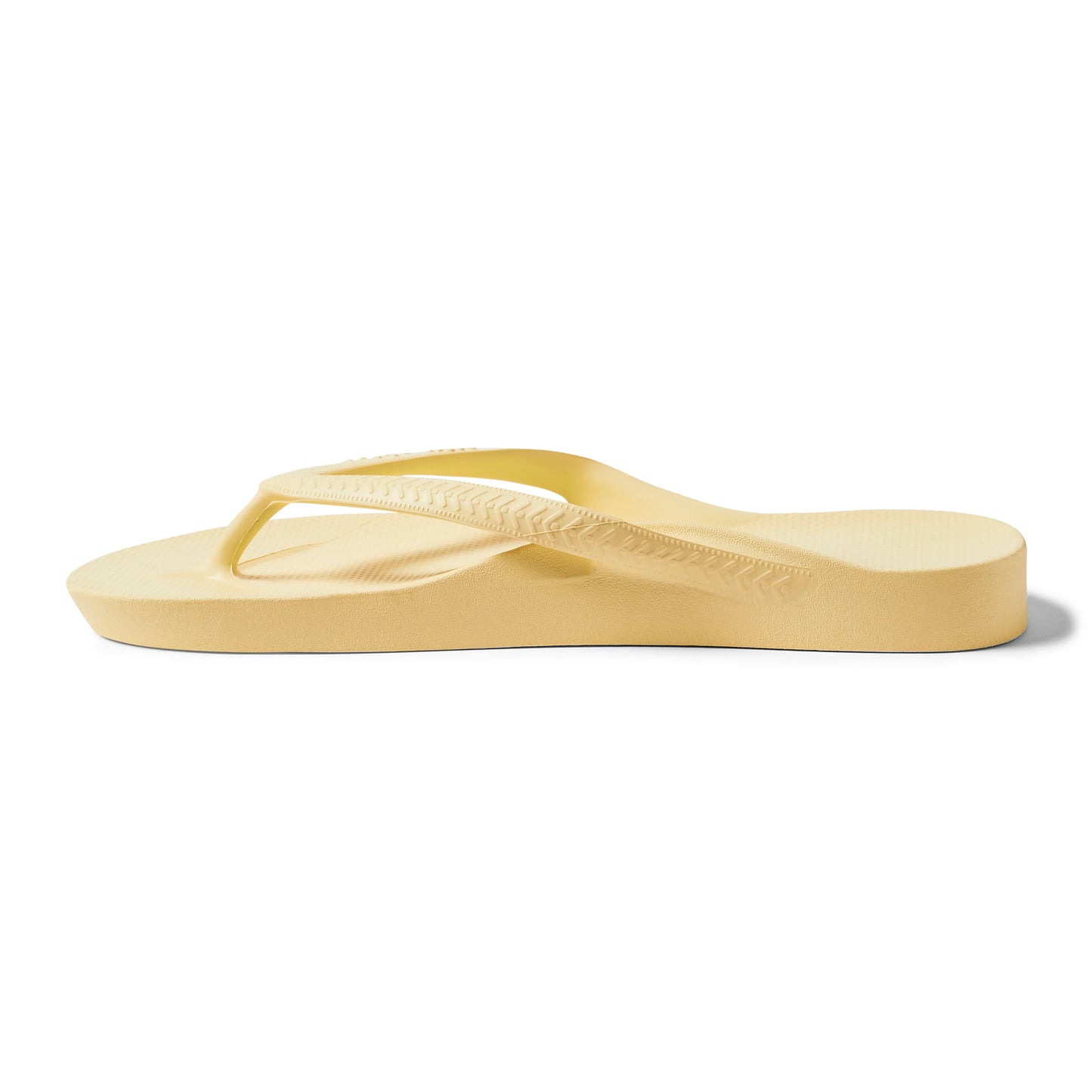 .Archies Unisex Classic Arch Support Lemon Jandals - LMN - F