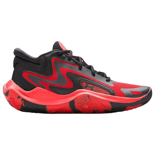 .UNDER ARMOUR MENS JET '25 - Red / Metallic Black / Black - (6001585-601) - URI - R2L12