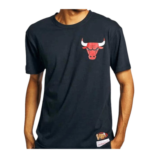 .Mitchell & Ness Mens Chicago Bulls Retro Repeat Tee- (MNCG0124PC) - TS14