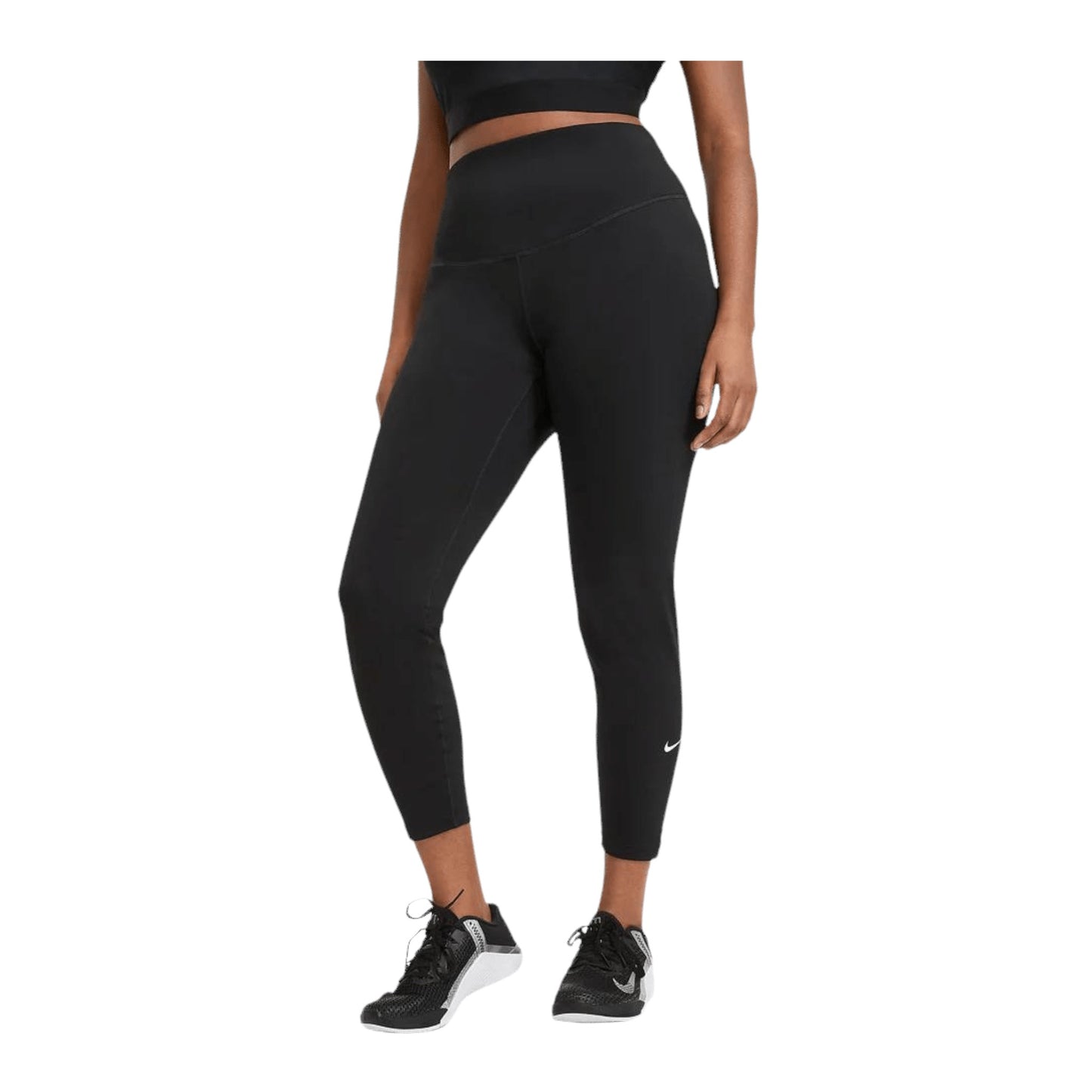 Nike One Women's Mid-Rise Leggings (Plus Size) - (DD0345 010) - TI2 - 5