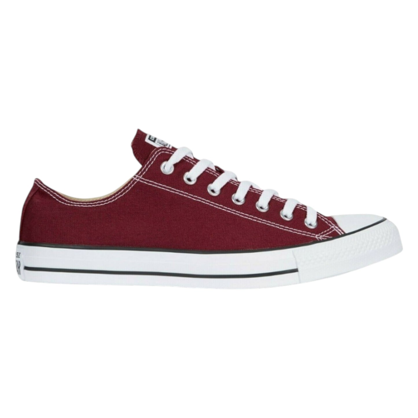 .Converse Chuck Taylor Unisex Lo Canvas Maroon  (M9691C) - MR - R1L7