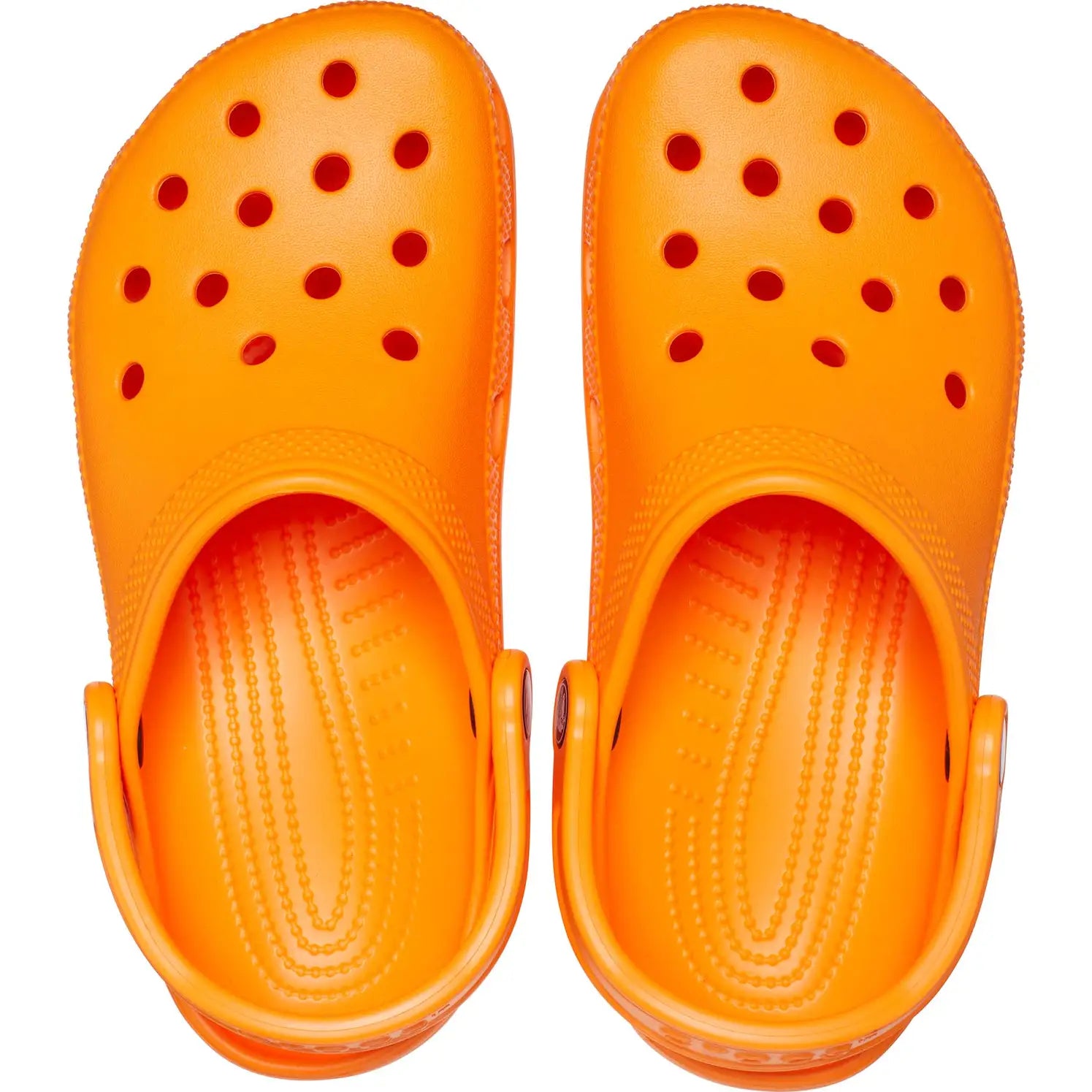 - Crocs Unisex Original Classic Clogs Orange Zing Adults - (10001-83A ...