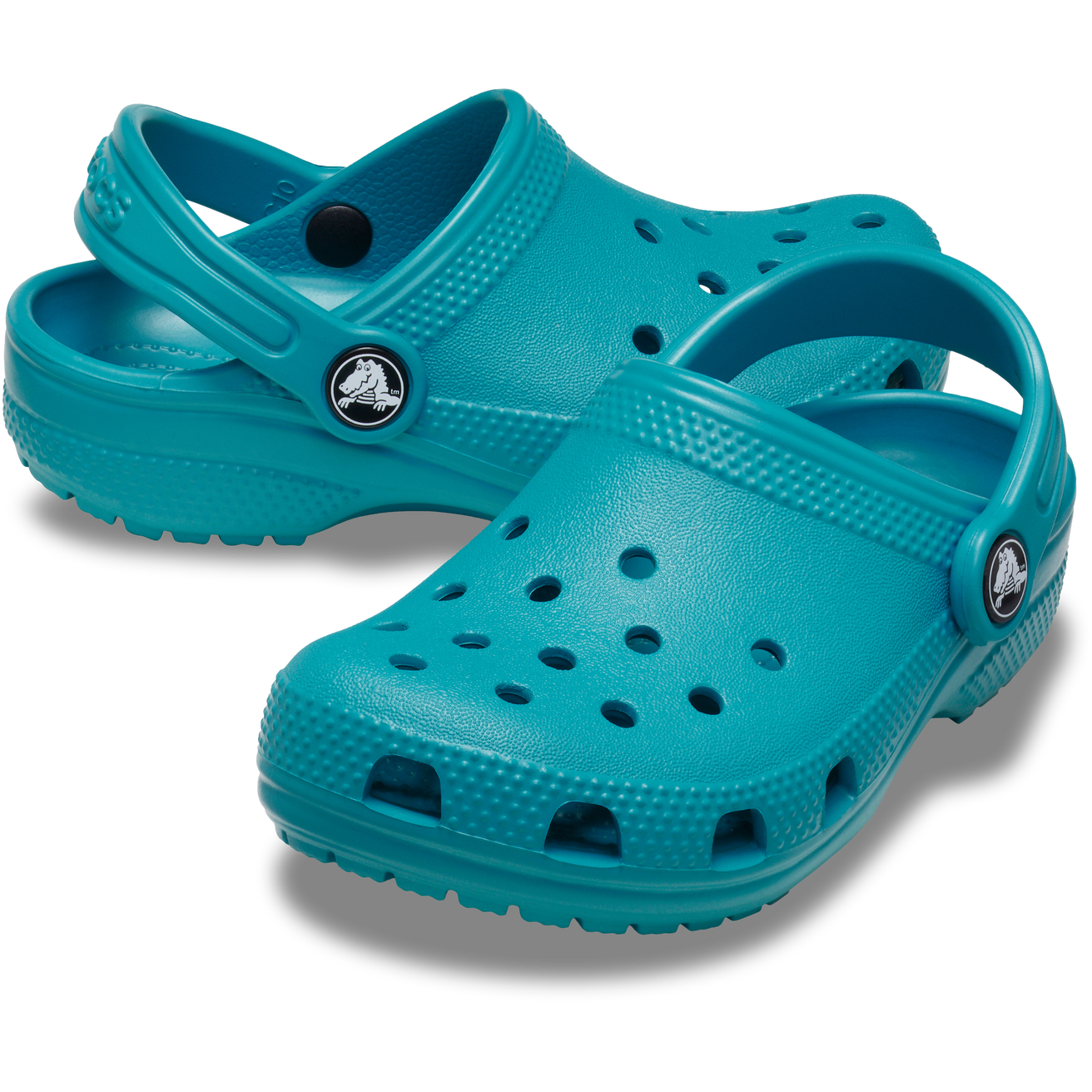 .Classic Crocs TODDLER Turbo Teal Colour (206990-3AY) - F
