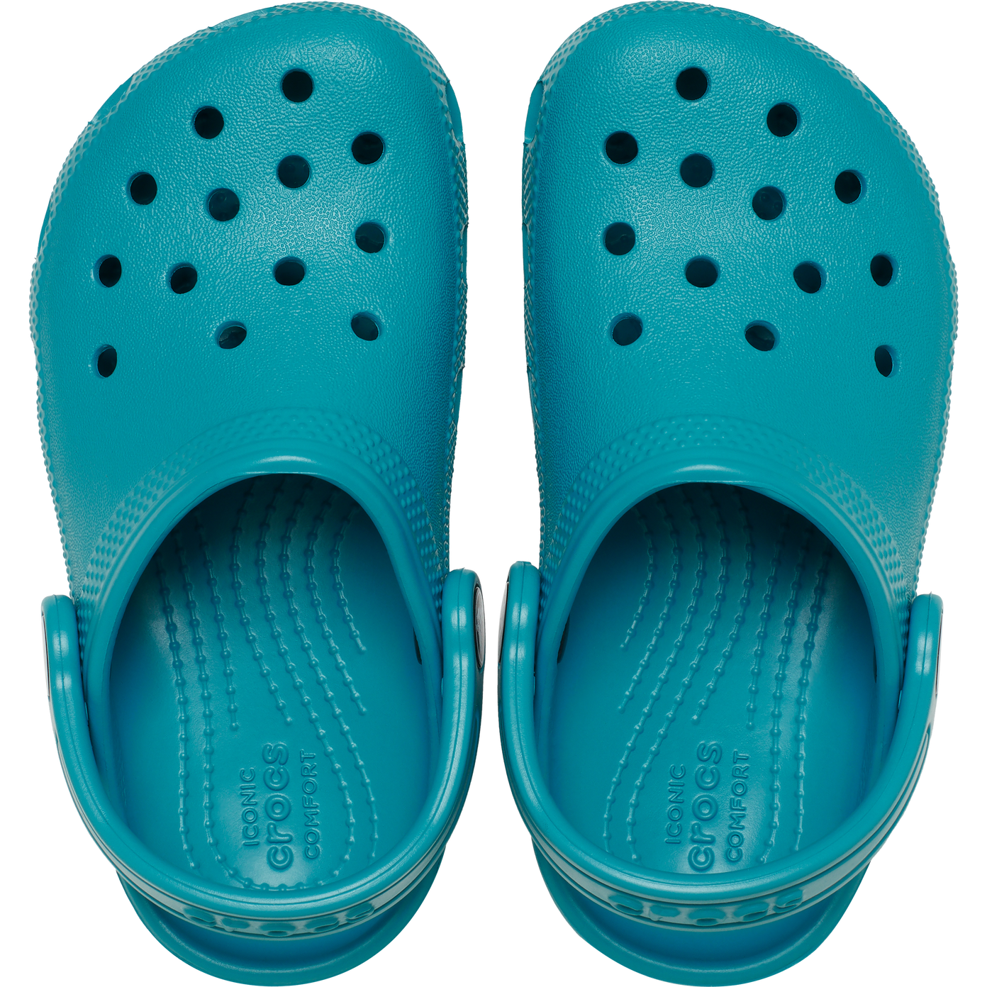 .Classic Crocs TODDLER Turbo Teal Colour (206990-3AY) - F