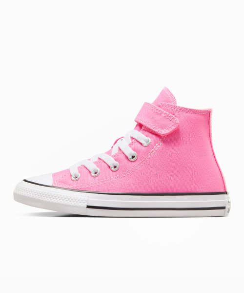 - Converse Chuck Taylor KIDS Seasonal Colour 1V HI Top Pink (A06791) - OPS - R1L1
