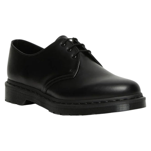 .Dr Martens 1461 Mono Black 3 Eye Smooth Leather - (14345001) - MONO - R2L15