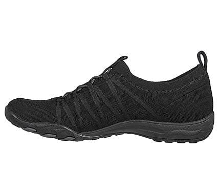 .Skechers Womens Arch Fit Comfy Status QUO - BLACK - (100600/BBK) - MBB - R2L15