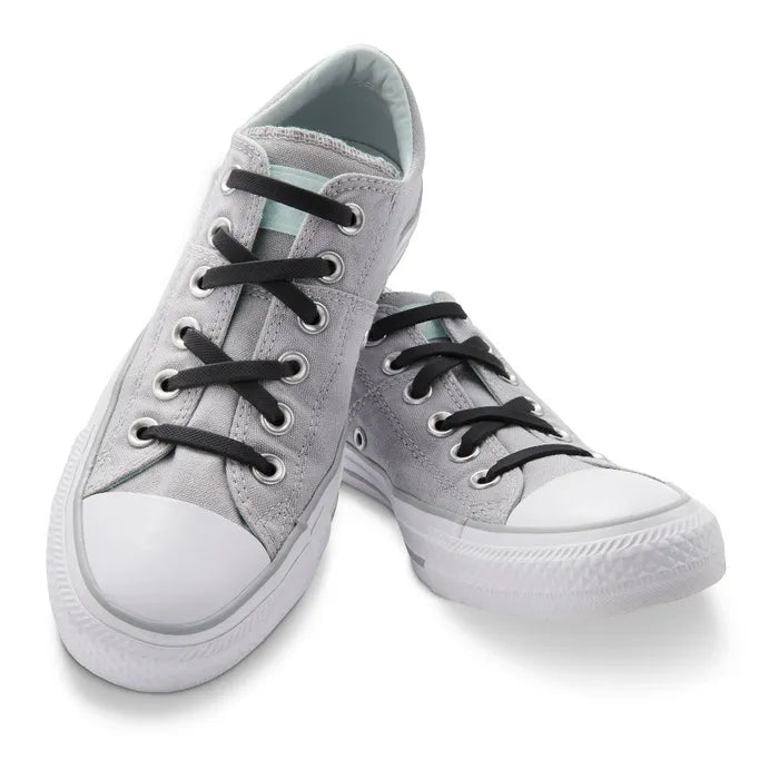 .Sof Sole NO TIE Silicone Stretch Laces Laces BLACK AND WHITE OPTIONS AVAILABLE