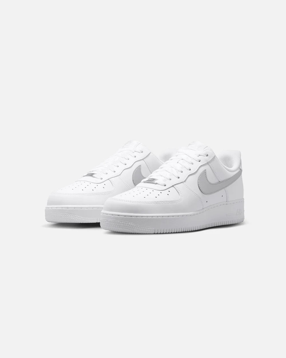 .NIKE MENS AIR FORCE 1 '07 - WHITE/GREY - (FJ4146 100) - L5 - L/P