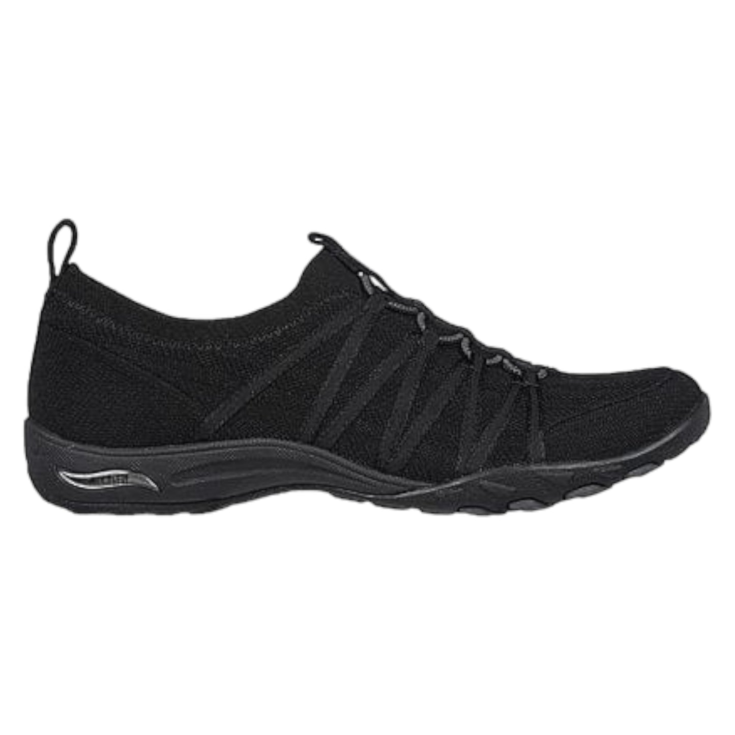 .Skechers Womens Arch Fit Comfy Status QUO - BLACK - (100600/BBK) - MBB - R2L15