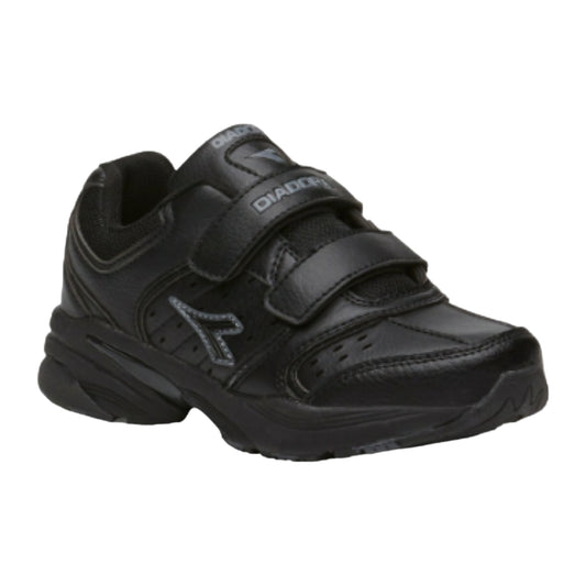 DIADORA FLEXI TRAINER 2 KIDS VELCRO Black School or Casual Shoes - (FCDX1128BV) - D1 - F