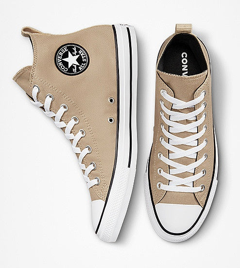 Converse Chuck Taylor Workwear Textures Hi NOMAD KHAKI OAT MILK BLACK A02780 RTO R1L7