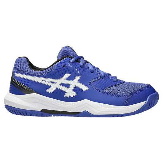 .ASICS YOUTH GEL-DEDICATE 8 GS - DARK COBAL/WHITE - (1044A077-403) - DCT - R2L12